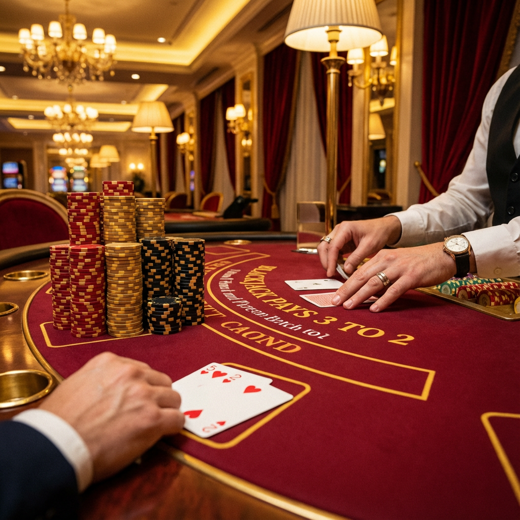 Blackjack 15win - Mesas ao Vivo e Virtuais